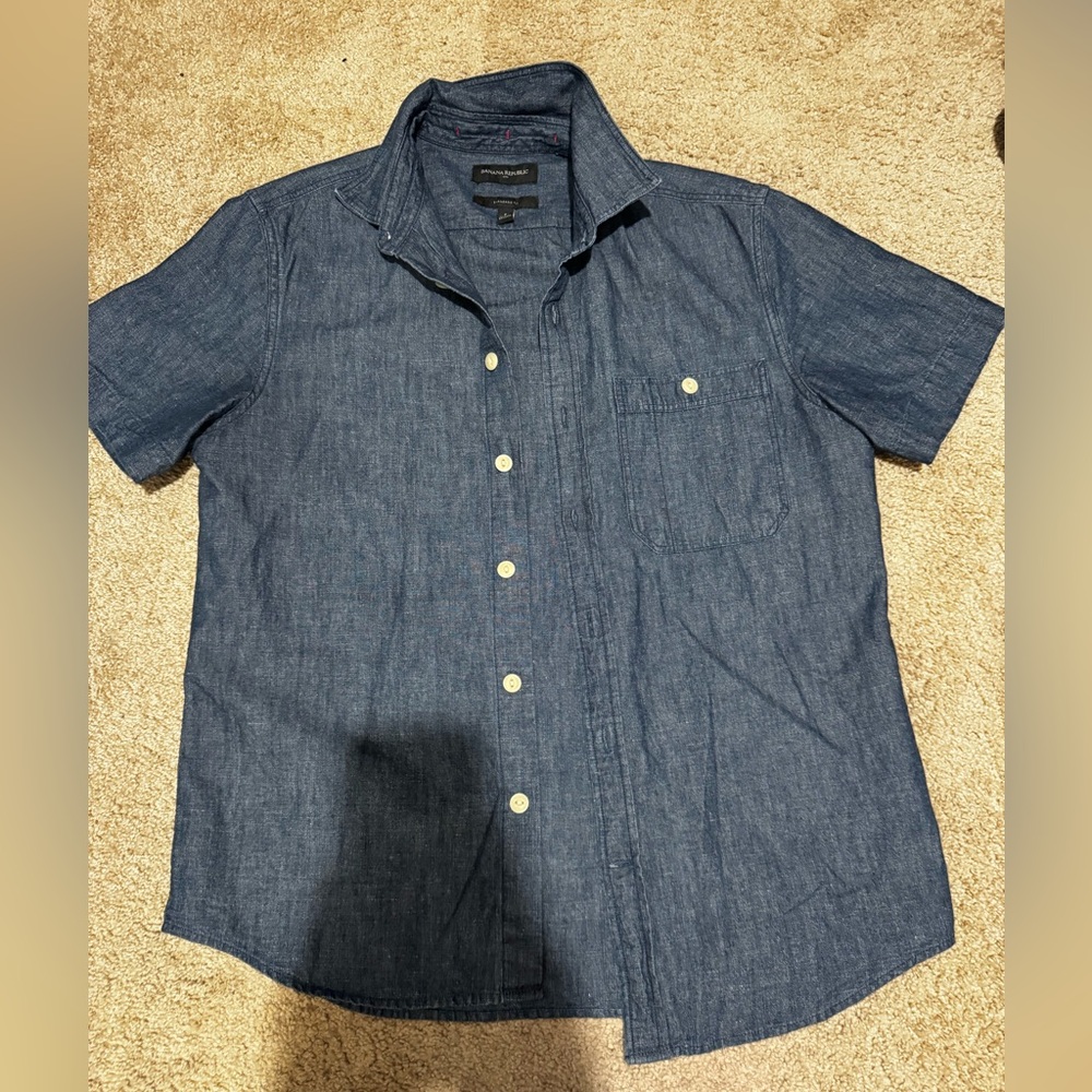 Banana Republic Denim Button Down